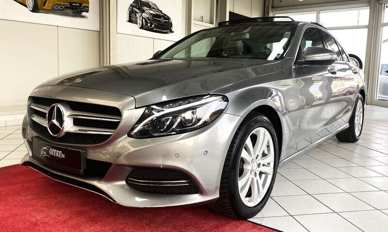 Silber Gebraucht 2014 Mercedes C220 Limousine | 15.490 € (Fairer Preis) - Bild 1/4