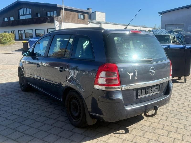 Gebraucht Opel Zafira Edition 116 PS (85 kW) 2008 Blau Van / Kleinbus