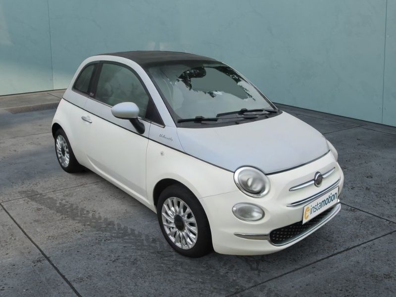 Weiß Gebraucht 2021 Fiat 500C Dolcevita Cabrio | 14.400 € (Fairer Preis) - Bild 1/3