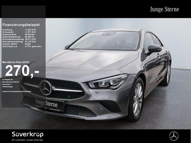 Grau Gebraucht 2022 Mercedes CLA200 Progressive Coupé | 30.280 € (Guter Preis) - Bild 1/2