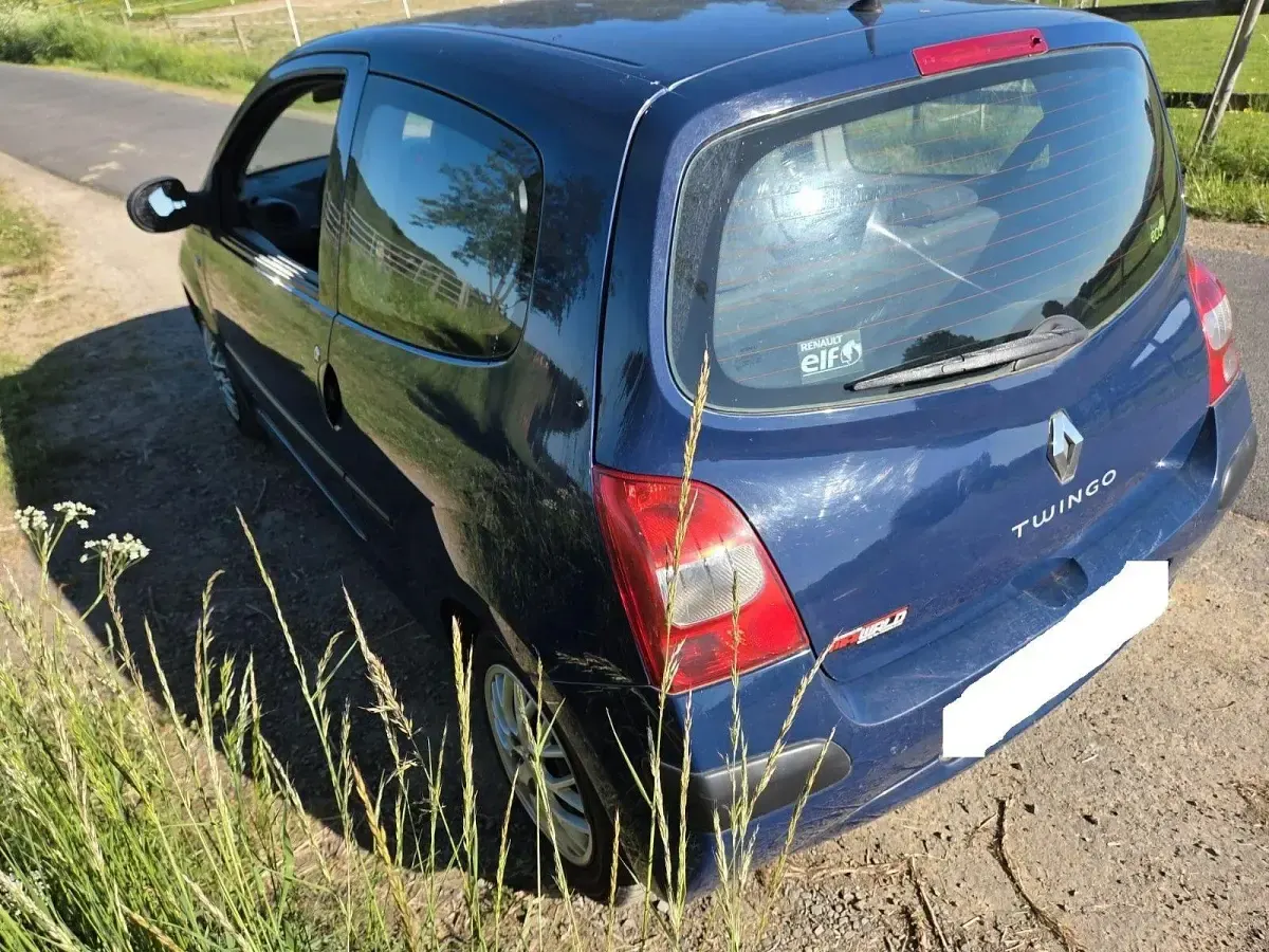 Gebraucht Renault Twingo Authentique 75 PS (55 kW) 2011 Blau Kleinwagen