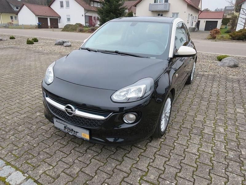 Gebraucht Opel Adam Glam 101 PS (74 kW) 2016 Schwarz Kleinwagen