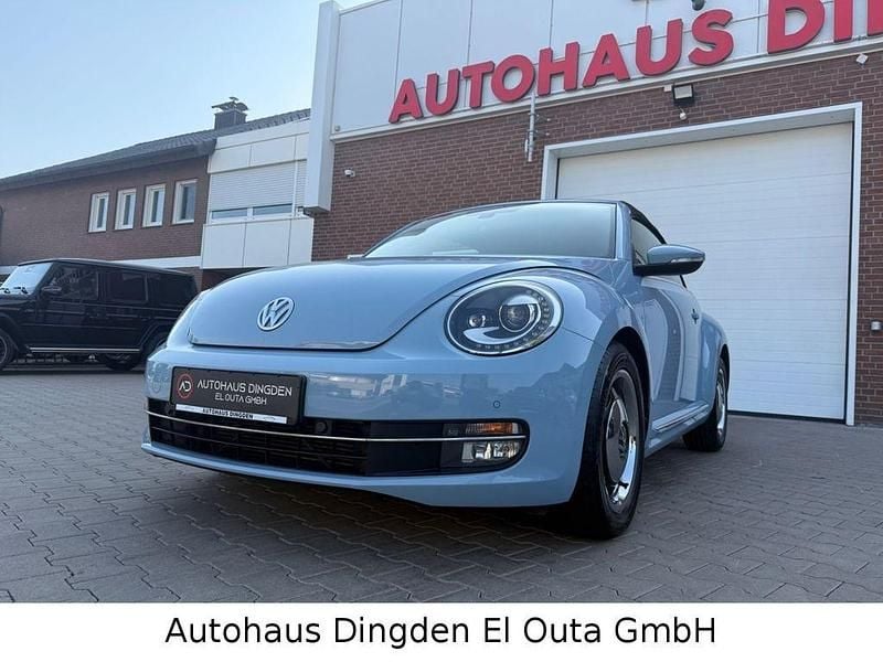 Blau Gebraucht 2014 VW Beetle Design Cabrio | 9.950 € (Guter Preis) - Bild 1/4