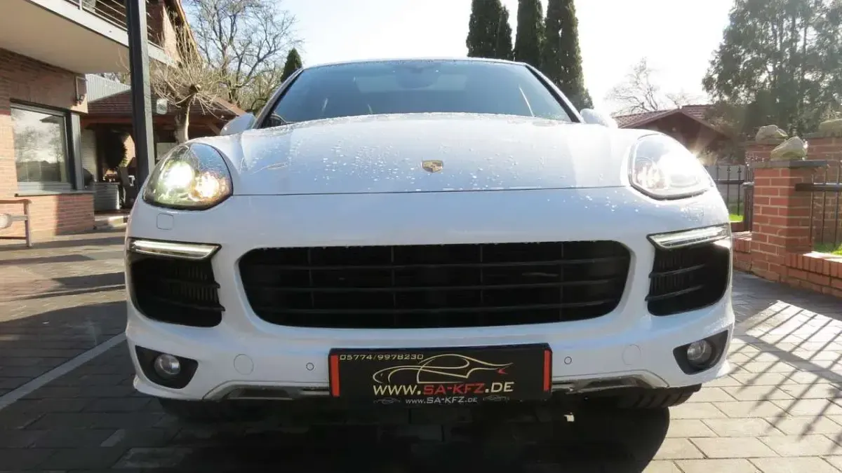Gebraucht Porsche Cayenne S Diesel 385 PS (283 kW) 2017 Weiß SUV