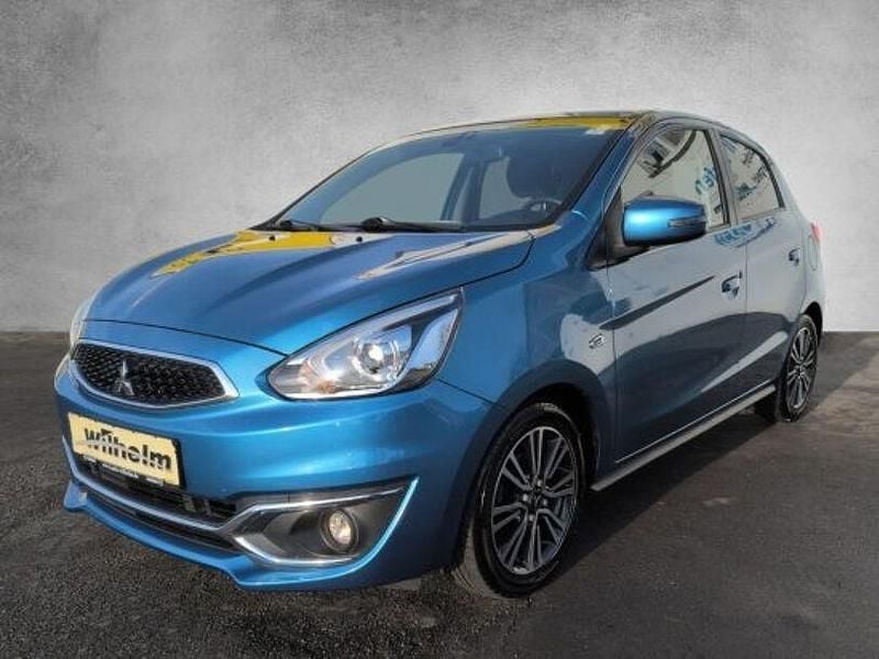 Atollblau (p) Gebraucht 2019 Mitsubishi Space Star Top Kleinwagen | 8.990 € (Fairer Preis) - Bild 1/4