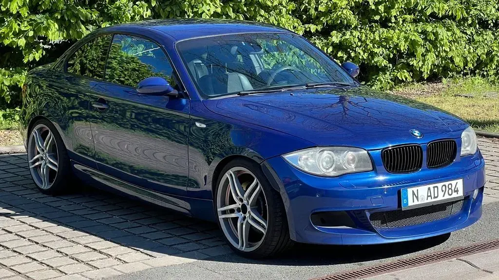 Usata BMW 123 Performance 204 CV (150 kW) 2008 Blu Utilitaria