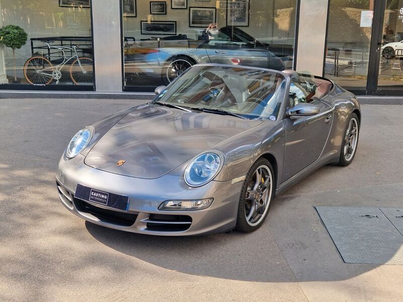 Grau Gebraucht 2007 Porsche 911 Carrera 4S Cabriolet Cabrio | 61.900 € (Teuer) - Bild 1/4