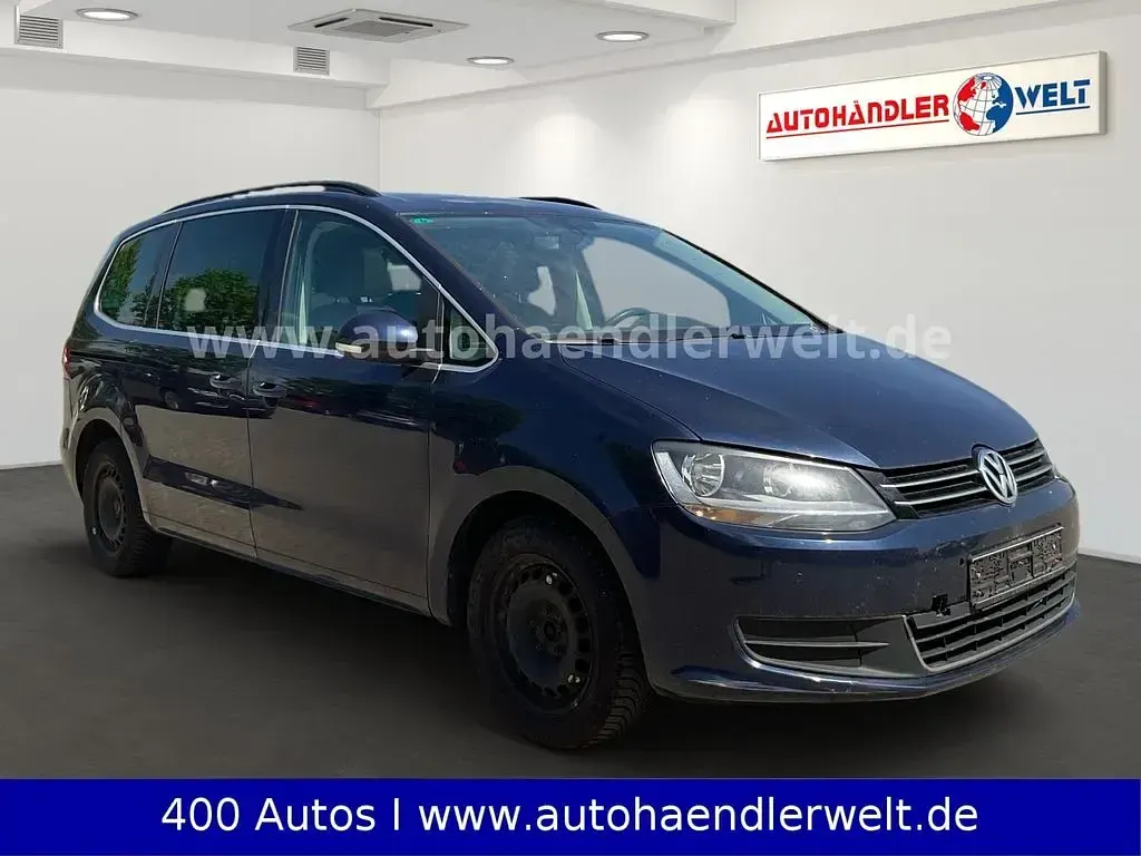Gebraucht VW Sharan Comfortline 150 PS (110 kW) 2010 Blau Van / Kleinbus