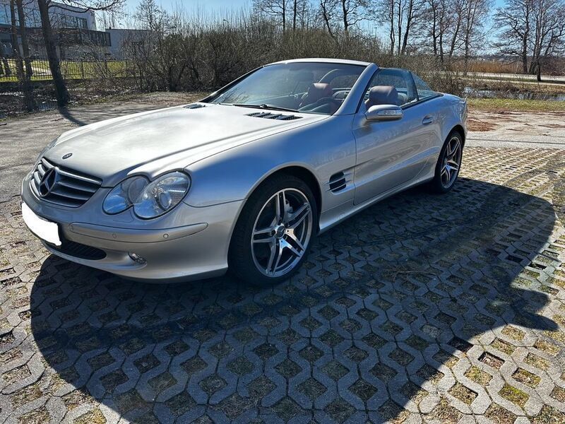 Silber Gebraucht 2004 Mercedes SL600 Cabrio | 37.900 € (Etwas zu teuer) - Bild 1/4