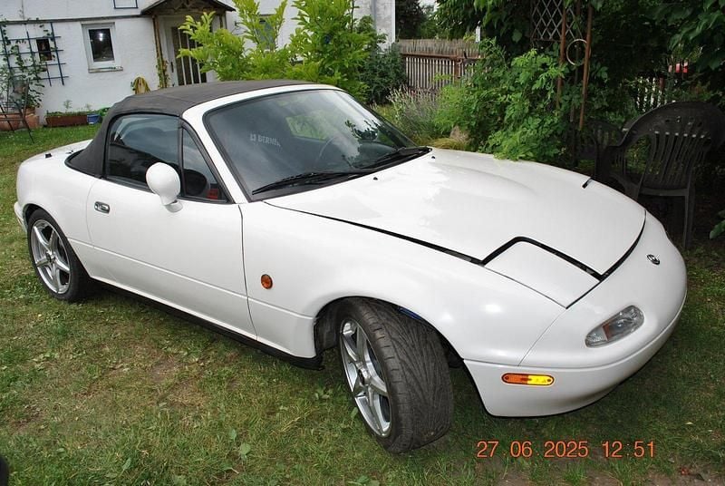 Gebraucht Mazda MX5 131 PS (96 kW) 1994 Weiß Cabrio