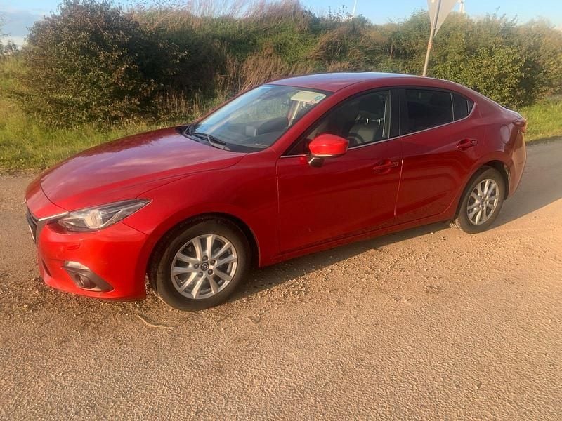 Rot Gebraucht 2014 Mazda 3 Center-Line Limousine | 9.000 € (Guter Preis) - Bild 1/4