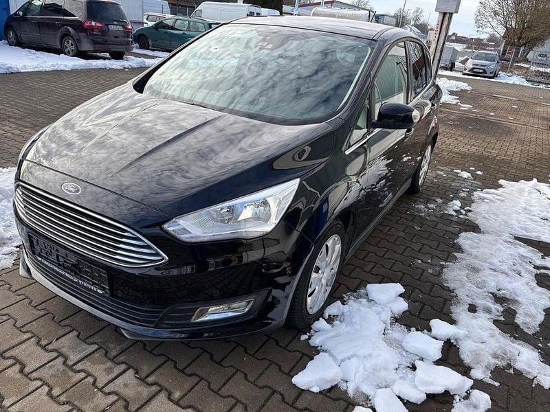 Gebraucht Ford C-MAX Titanium 125 PS (91 kW) 2018 Schwarz Van / Kleinbus