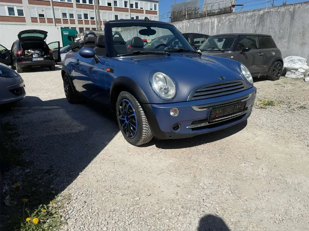 Gebraucht Mini Cooper Cabriolet 116 PS (85 kW) 2005 Blau Cabrio