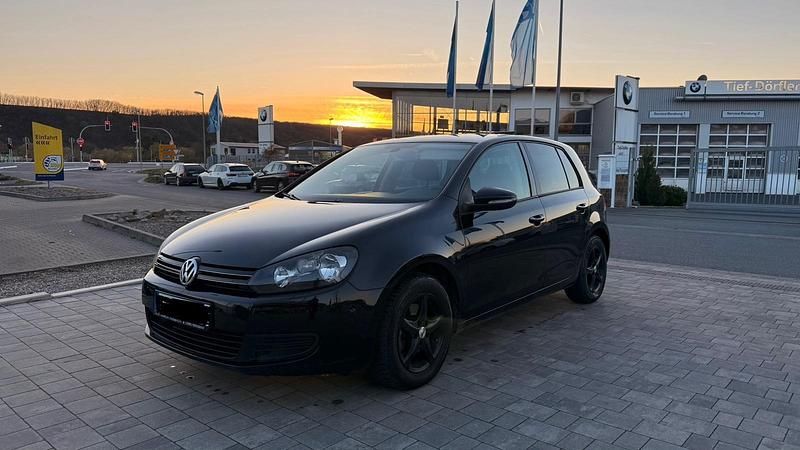 Gebraucht VW Golf VI 122 PS (89 kW) 2009 Schwarz Kleinwagen