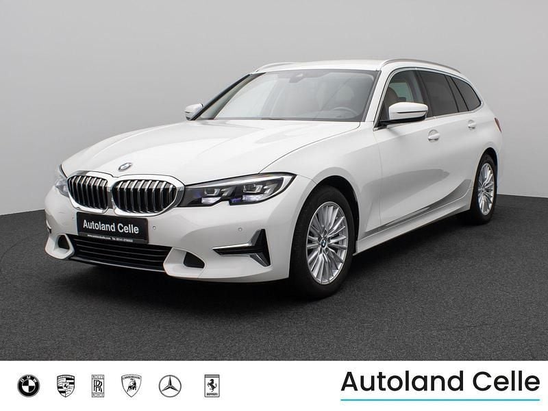 Alpinweiß uni300braun Gebraucht 2022 BMW 320 Luxury Line Limousine | 27.999 € (Superpreis) - Bild 1/4