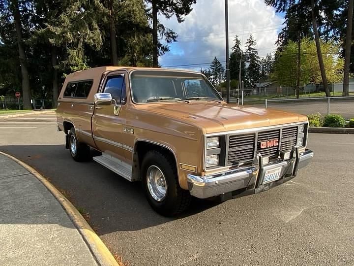 Gold Gebraucht 1986 GMC Sierra Abholung | 15.500 € - Bild 1/4