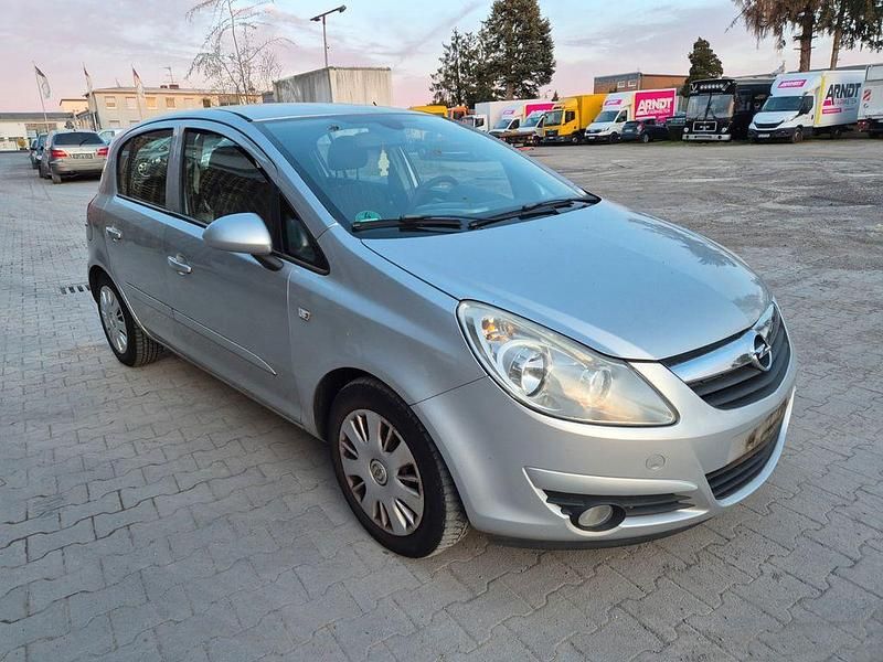 Gebraucht Opel Corsa Edition 80 PS (58 kW) 2008 Silber Kleinwagen
