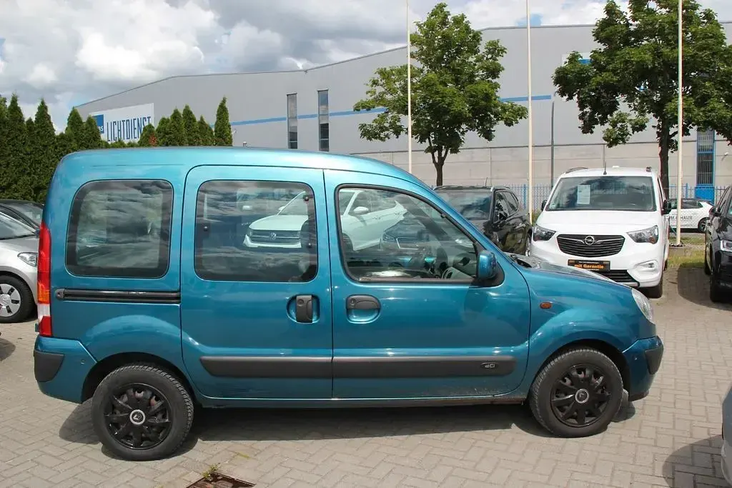 Gebraucht Renault Kangoo Expression 65 PS (47 kW) 2003 Blau Van / Kleinbus