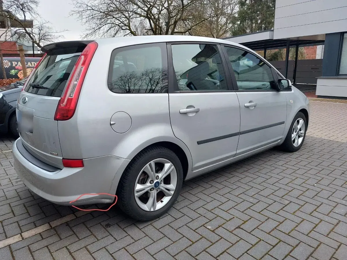 Gebraucht Ford C-MAX Style 109 PS (80 kW) 2008 Silber Van / Kleinbus