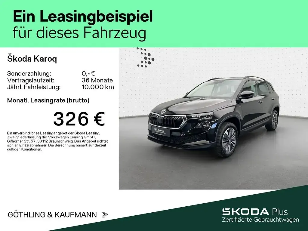 Gebraucht Skoda Karoq Tour 150 PS (110 kW) 2025 Blackmagic perleffekt SUV