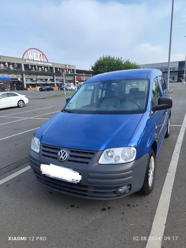 Blau Gebraucht 2009 VW Caddy Life Van / Kleinbus | 3.299 € (Fairer Preis) - Bild 1/4