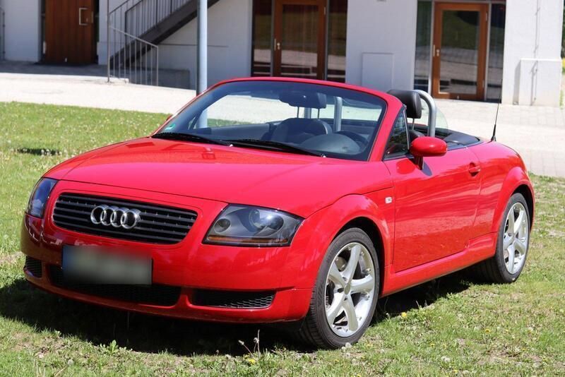 Rot Gebraucht 2002 Audi TT Roadster Cabrio | 10.500 € (Teuer) - Bild 1/4