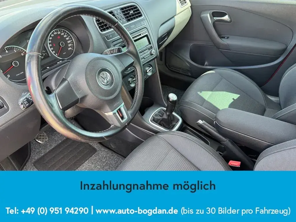 Gebraucht VW Polo Team 105 PS (77 kW) 2010 Flash rot Kleinwagen