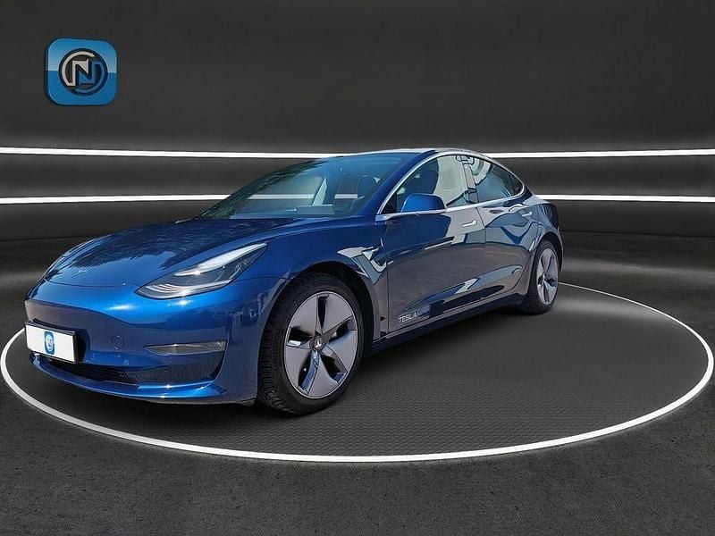 Blau Gebraucht 2020 Tesla Model 3 Long Range Limousine | 23.500 € (Guter Preis) - Bild 1/4