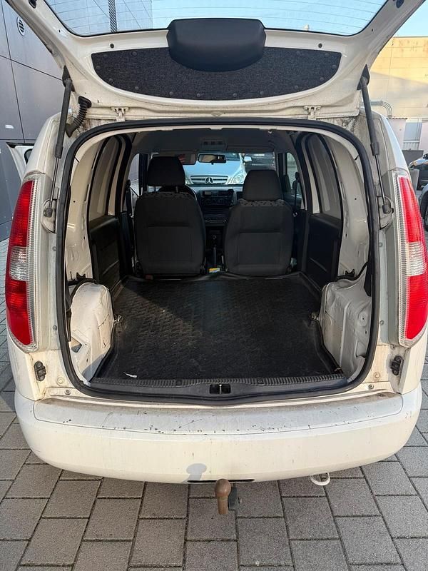Gebraucht Skoda Roomster 86 PS (63 kW) 2014 Weiß Van / Kleinbus