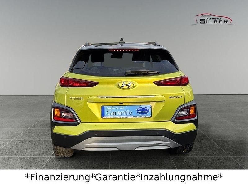 Gebraucht Hyundai Kona Style 177 PS (130 kW) 2018 Gelb SUV