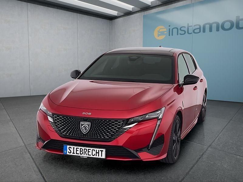 Rot Neu 2025 Peugeot 308 Kleinwagen | 37.549 € (Teuer) - Bild 1/4