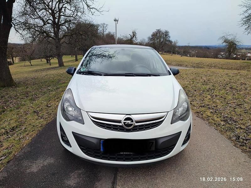 Gebraucht Opel Corsa 87 PS (63 kW) 2014 Weiß Kleinwagen