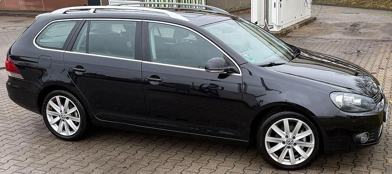 Gebraucht VW Golf V Highline 122 PS (89 kW) 2009 Schwarz Kombi