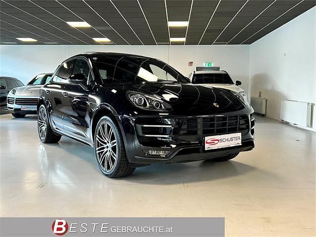 Schwarz Gebraucht 2015 Porsche Macan Turbo SUV | 37.515 € (Superpreis) - Bild 1/4