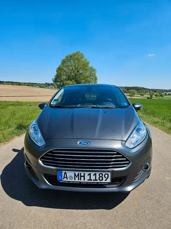 Gebraucht Ford Fiesta Trend 101 PS (74 kW) 2017 Grau Kleinwagen