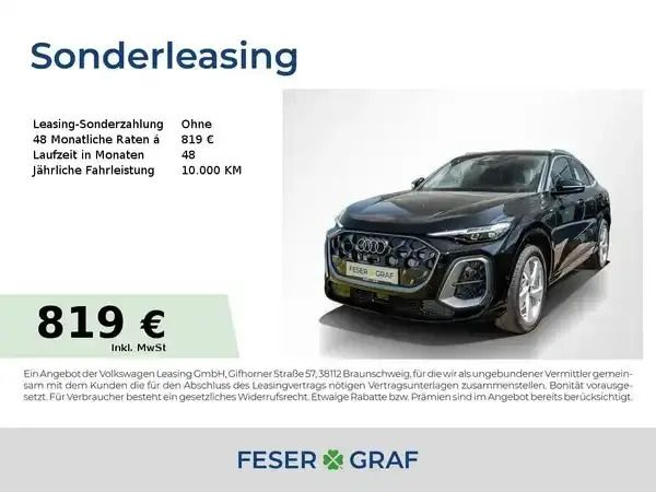 Mythosschwarz metallic Neu 2025 Audi Q5 Ambiente SUV | 68.990 € (Fairer Preis) - Bild 1/3