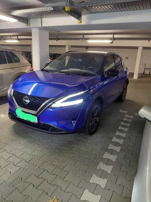 Blau Gebraucht 2024 Nissan Qashqai SUV | 23.900 € (Superpreis) - Bild 1/4