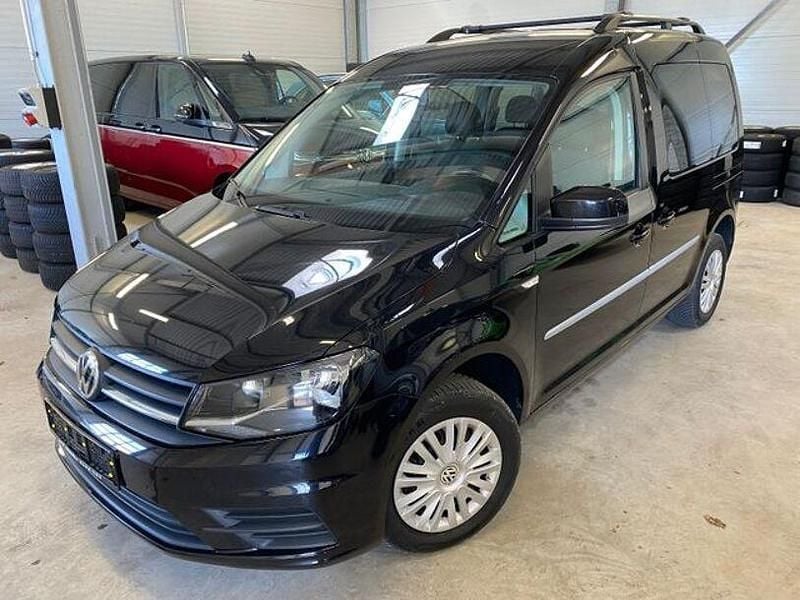 Gebraucht VW Caddy 102 PS (75 kW) 2017 Schwarz Van / Kleinbus