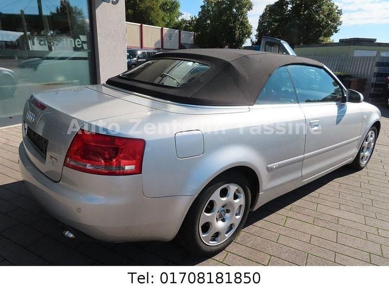 Gebraucht Audi A4 Cabriolet S-Line 140 PS (102 kW) 2008 Silber Cabrio