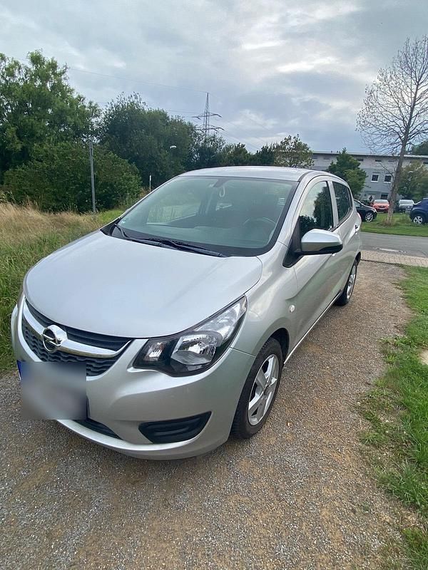 Silber Gebraucht 2017 Opel Karl Kleinwagen | 5.890 € (Superpreis) - Bild 1/4