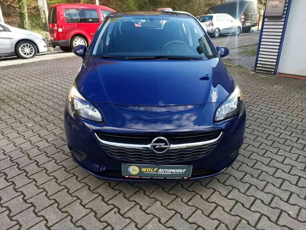 Usata Opel Corsa Selection 77 CV (56 kW) 2016 Blu Utilitaria