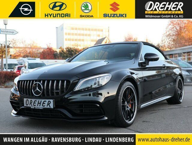 Schwarz Gebraucht 2021 Mercedes C63 AMG AMG Cabrio | 99.890 € - Bild 1/2