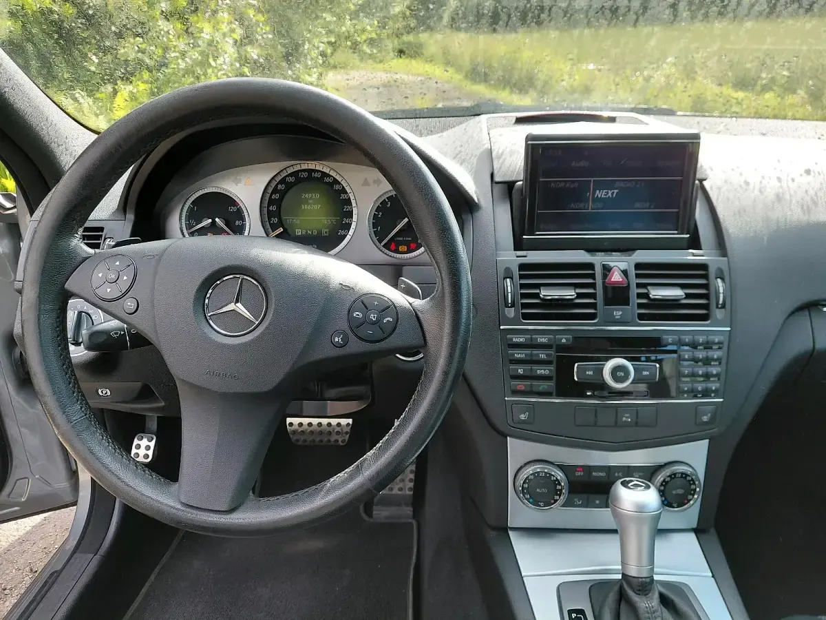 Gebraucht Mercedes C200 AMG line 184 PS (135 kW) 2007 Grau Limousine