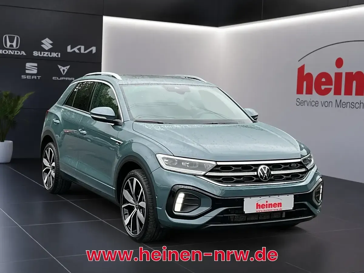 Gebraucht VW T-Roc R-line 150 PS (110 kW) 2022 Petroleum blue SUV