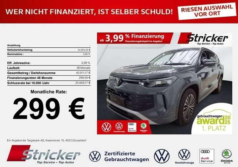 Gebraucht VW Tayron Life 150 PS (110 kW) 2025 Grau SUV