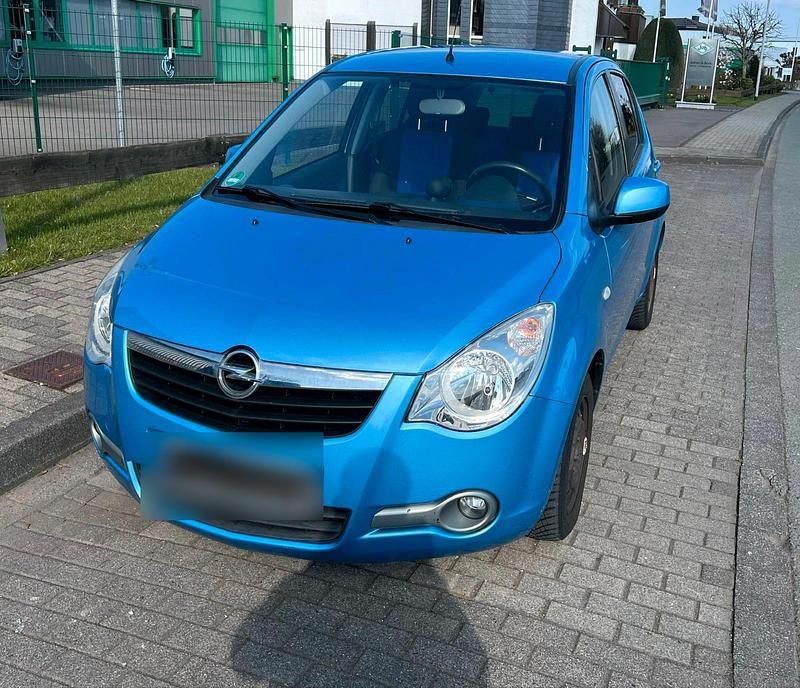 Gebraucht Opel Agila 86 PS (63 kW) 2010 Blau Kleinwagen