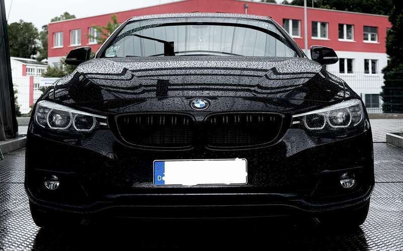 Schwarz Gebraucht 2017 BMW 418 Gran Coupé Shadowline Coupé | 14.500 € (Fairer Preis) - Bild 1/4