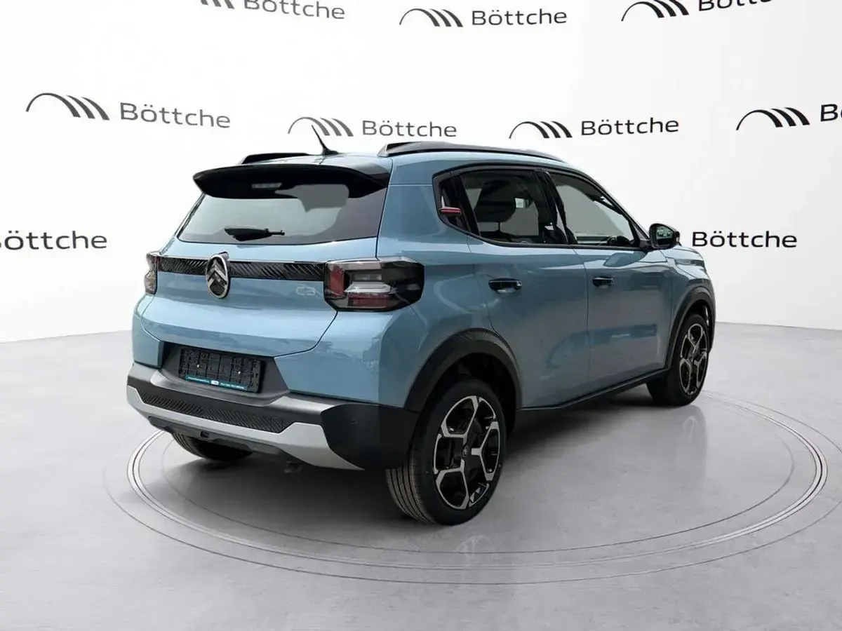 Neu Citroën C3 101 PS (74 kW) 2026 Farbe blau monte carlo/typ spiegel flach standard SUV