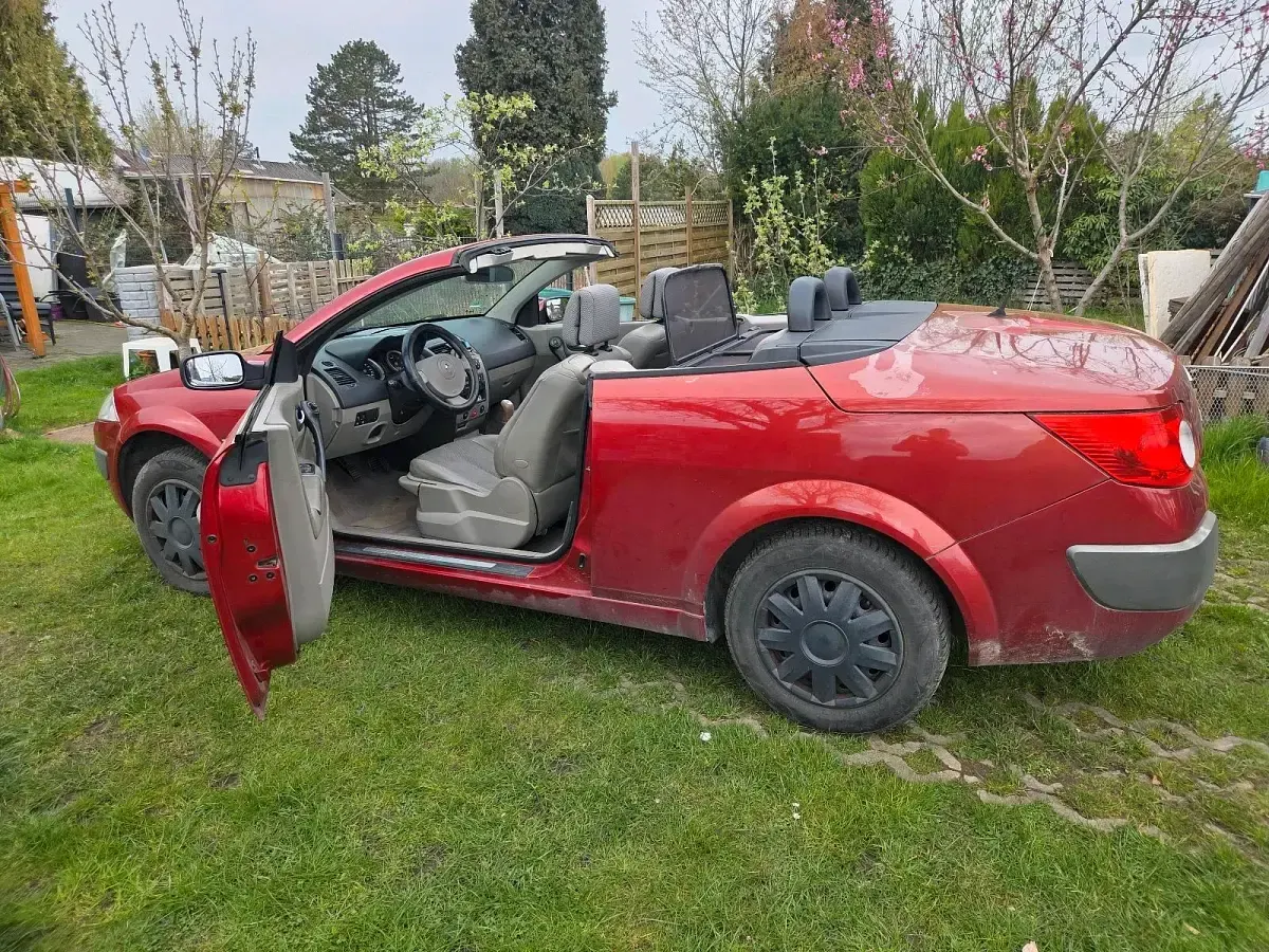 Gebraucht Renault Mégane Cabriolet 2004 Rot Cabrio