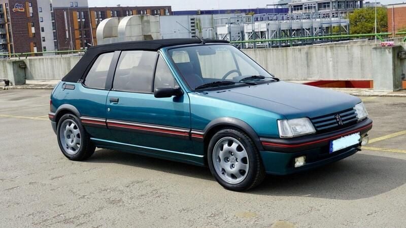 Grün Gebraucht 1992 Peugeot 205 GTi Cabrio | 18.500 € - Bild 1/4